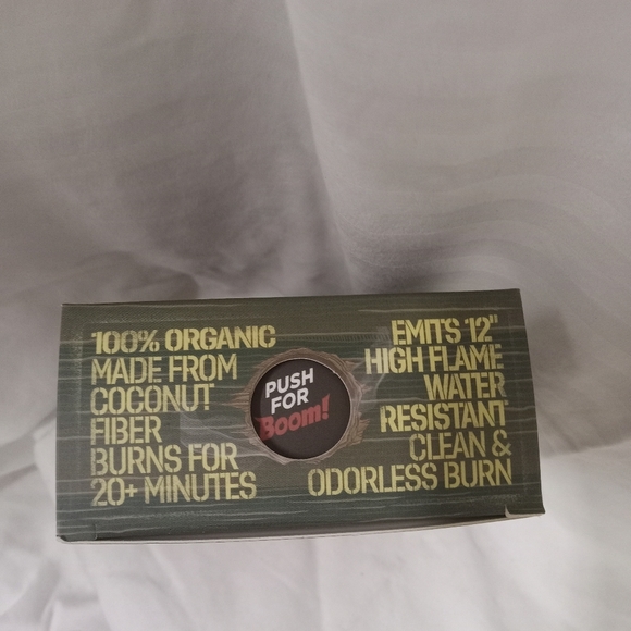 2- Boxes (16) Jealous Devil Boom Firestarter  Barbeque 100 % Natural Organic - Picture 6 of 8